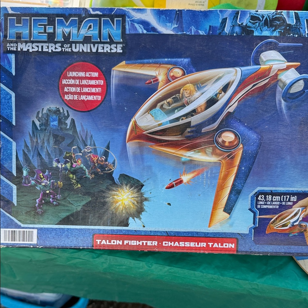 Mattel Talon Fighter with Red and Blue Accents